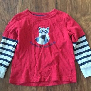 4 long sleeve shirts, 1 turtle neck